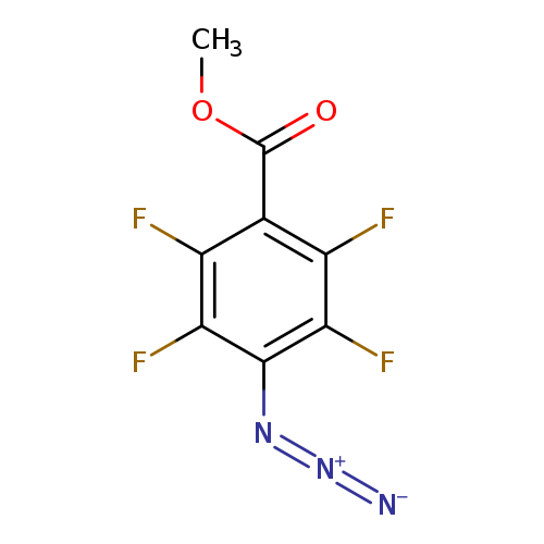[N-]=[N+]=Nc1c(F)c(F)c(c(c1F)F)C(=O)OC