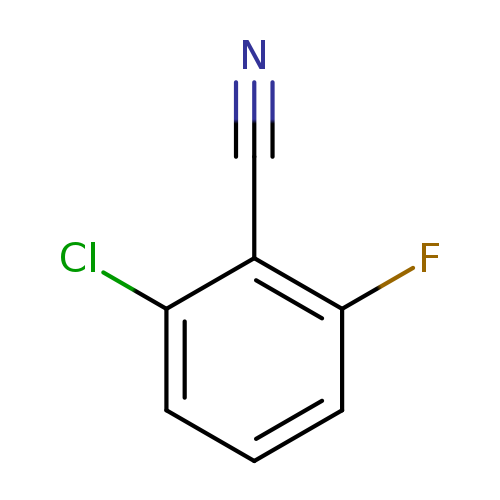 N#Cc1c(F)cccc1Cl