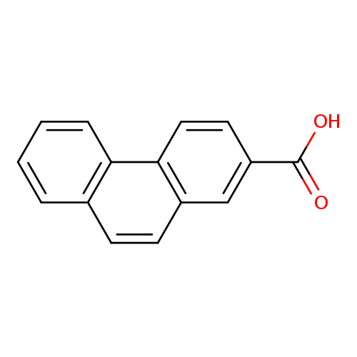 OC(=O)c1ccc2c(c1)ccc1c2cccc1