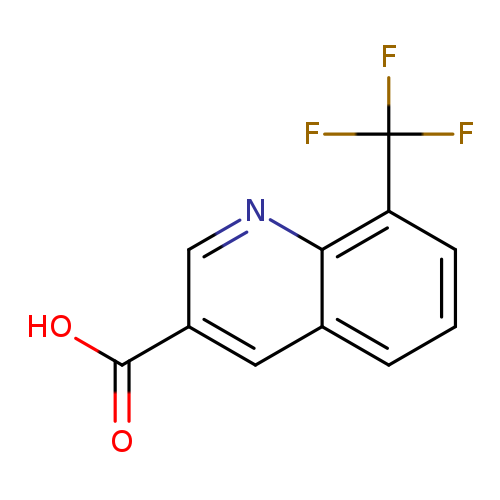 OC(=O)c1cnc2c(c1)cccc2C(F)(F)F