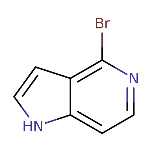 Brc1nccc2c1cc[nH]2