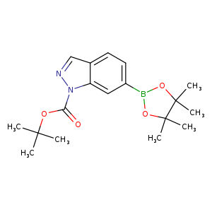 O=C(n1ncc2c1cc(cc2)B1OC(C(O1)(C)C)(C)C)OC(C)(C)C