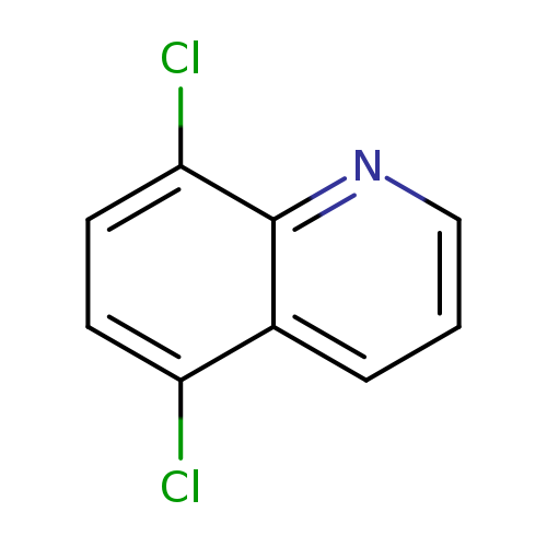 Clc1ccc(c2c1nccc2)Cl
