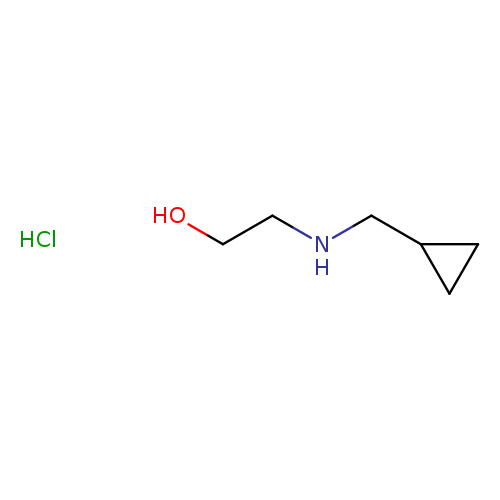 OCCNCC1CC1.Cl