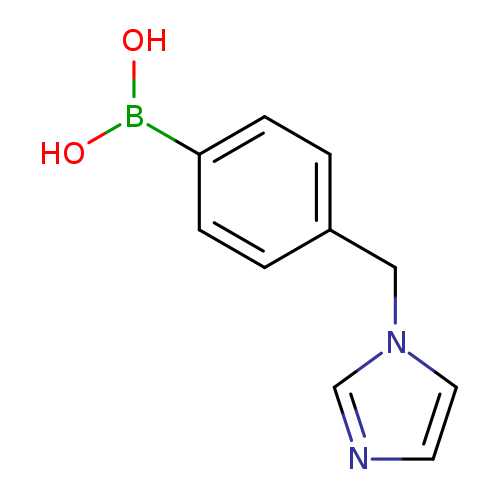 OB(c1ccc(cc1)Cn1cncc1)O