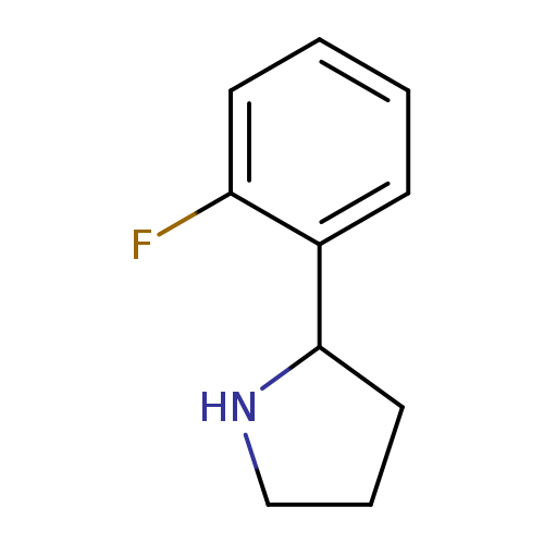 Fc1ccccc1C1CCCN1