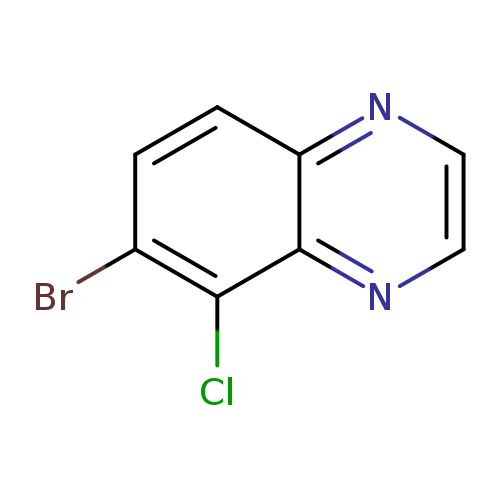 Brc1ccc2c(c1Cl)nccn2