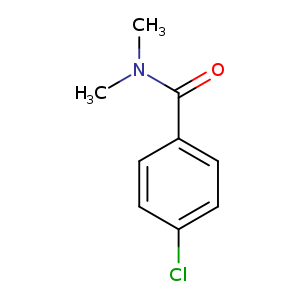 CN(C(=O)c1ccc(cc1)Cl)C