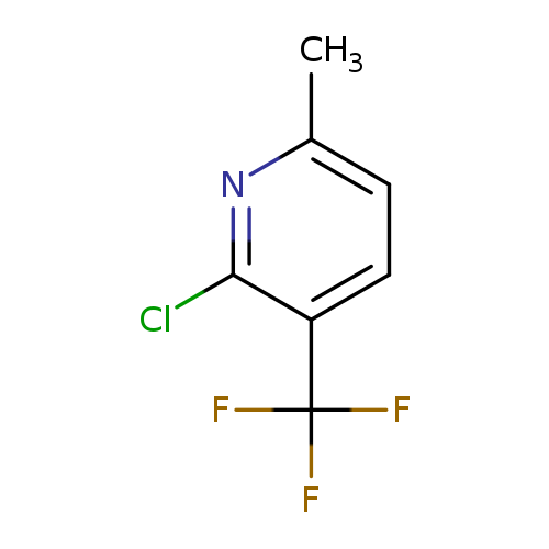 FC(c1ccc(nc1Cl)C)(F)F