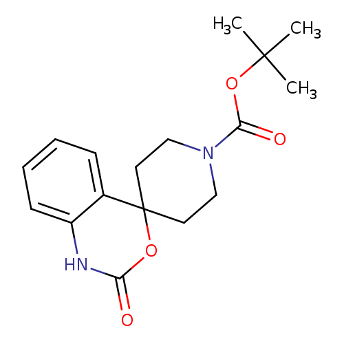 O=C1Nc2ccccc2C2(O1)CCN(CC2)C(=O)OC(C)(C)C
