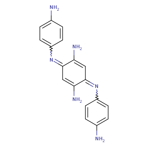 NC1=CC(=Nc2ccc(cc2)N)C(=CC1=Nc1ccc(cc1)N)N