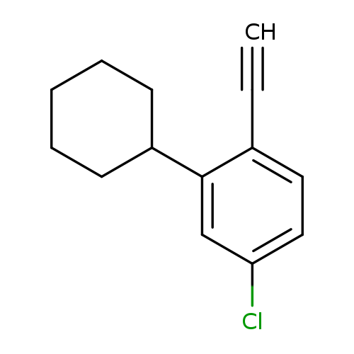 C#Cc1ccc(cc1C1CCCCC1)Cl