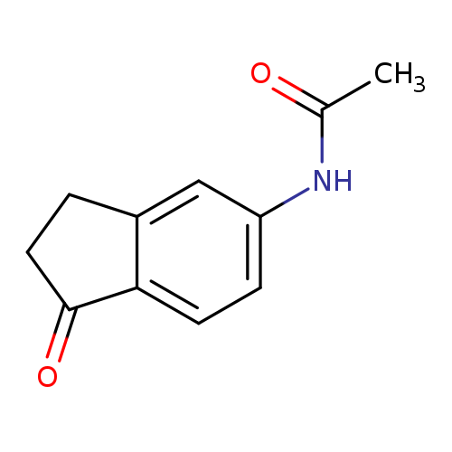 CC(=O)Nc1ccc2c(c1)CCC2=O