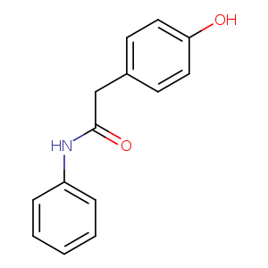 O=C(Nc1ccccc1)Cc1ccc(cc1)O