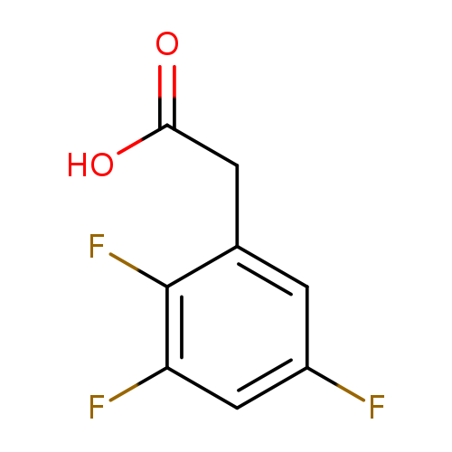 OC(=O)Cc1cc(F)cc(c1F)F