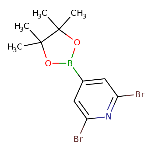CC1(C)OB(OC1(C)C)c1cc(Br)nc(c1)Br