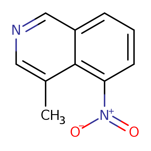 [O-][N+](=O)c1cccc2c1c(C)cnc2