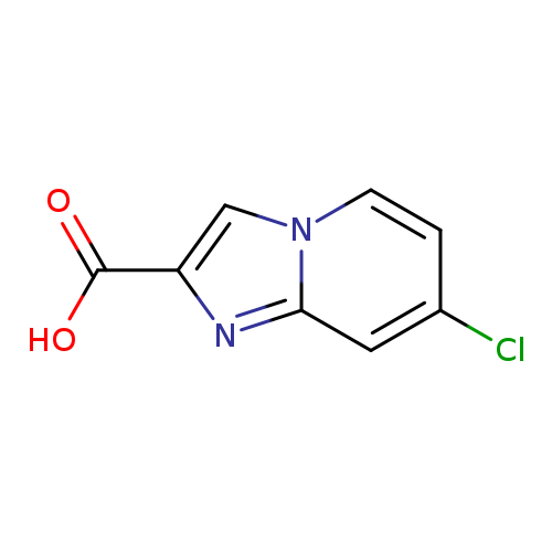 Clc1ccn2c(c1)nc(c2)C(=O)O