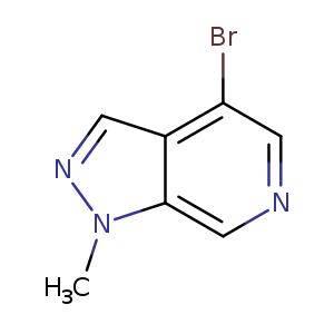Brc1cncc2c1cnn2C