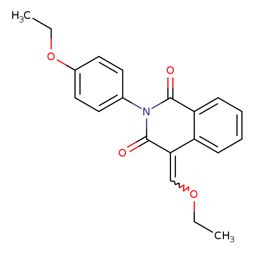 CCOC=C1C(=O)N(c2ccc(cc2)OCC)C(=O)c2c1cccc2