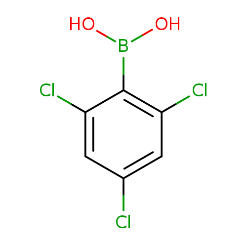 OB(c1c(Cl)cc(cc1Cl)Cl)O