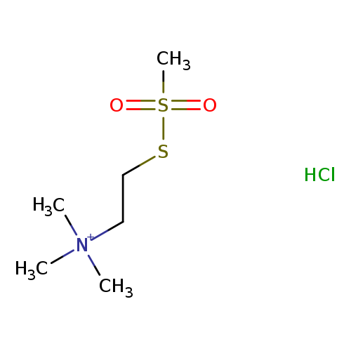 C[N+](CCSS(=O)(=O)C)(C)C.Cl