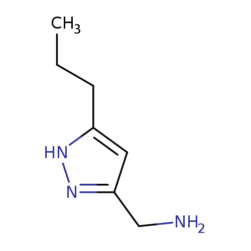 CCCc1[nH]nc(c1)CN