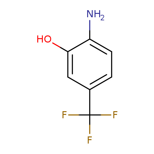 Nc1ccc(cc1O)C(F)(F)F