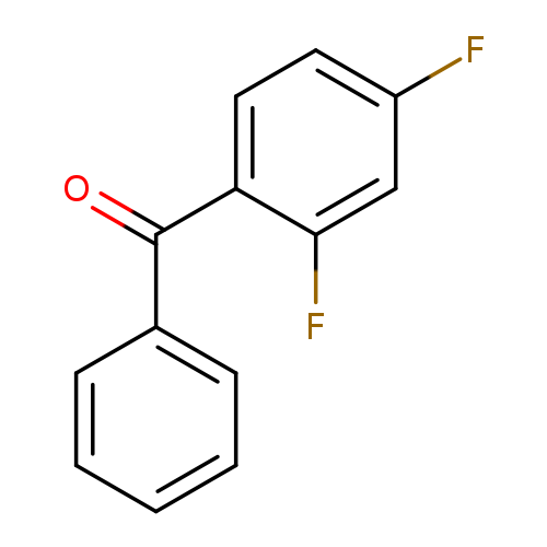 Fc1ccc(c(c1)F)C(=O)c1ccccc1