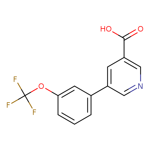 OC(=O)c1cncc(c1)c1cccc(c1)OC(F)(F)F