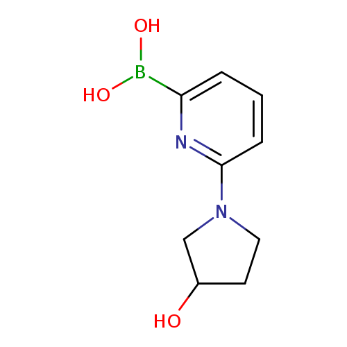OC1CCN(C1)c1cccc(n1)B(O)O