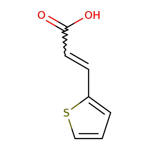 OC(=O)C=Cc1cccs1