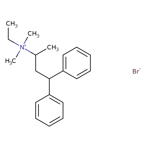 CC[N+](C(CC(c1ccccc1)c1ccccc1)C)(C)C.[Br-]