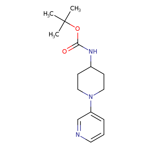 O=C(OC(C)(C)C)NC1CCN(CC1)c1cccnc1