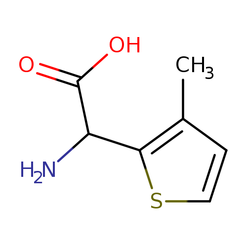 OC(=O)C(c1sccc1C)N