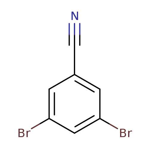 N#Cc1cc(Br)cc(c1)Br