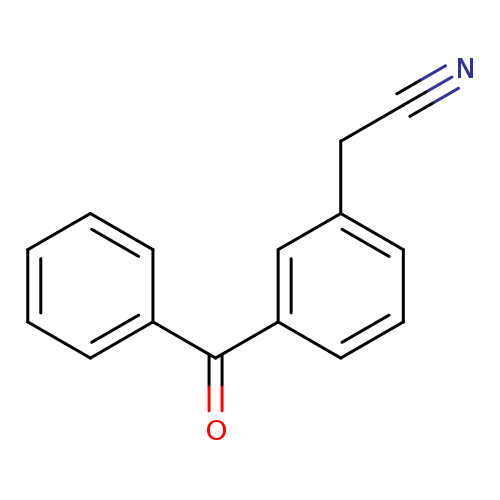N#CCc1cccc(c1)C(=O)c1ccccc1