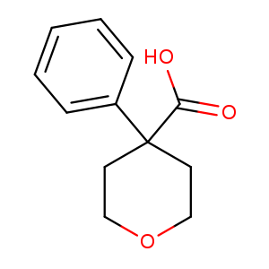 OC(=O)C1(CCOCC1)c1ccccc1
