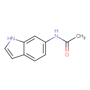 CC(=O)Nc1ccc2c(c1)[nH]cc2
