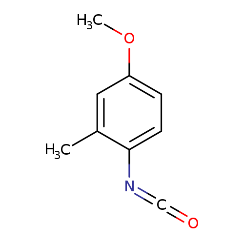 O=C=Nc1ccc(cc1C)OC