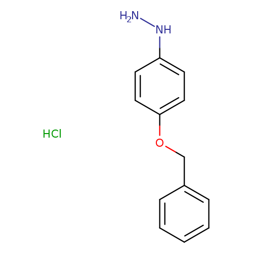 NNc1ccc(cc1)OCc1ccccc1.Cl