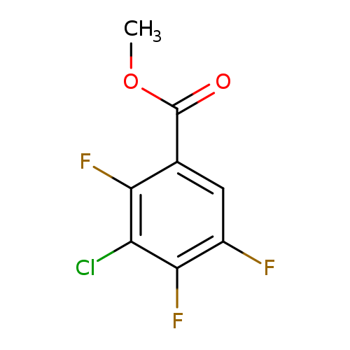 COC(=O)c1cc(F)c(c(c1F)Cl)F