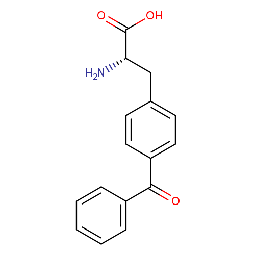 N[C@H](C(=O)O)Cc1ccc(cc1)C(=O)c1ccccc1