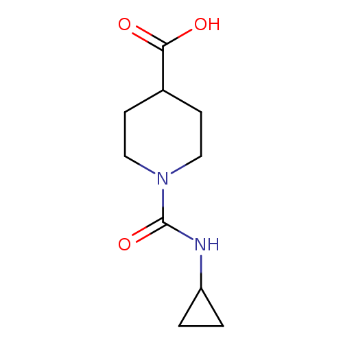 O=C(N1CCC(CC1)C(=O)O)NC1CC1