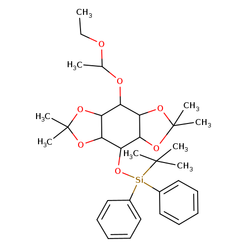 CCOC(OC1C2OC(OC2C(C2C1OC(O2)(C)C)O[Si](C(C)(C)C)(c1ccccc1)c1ccccc1)(C)C)C