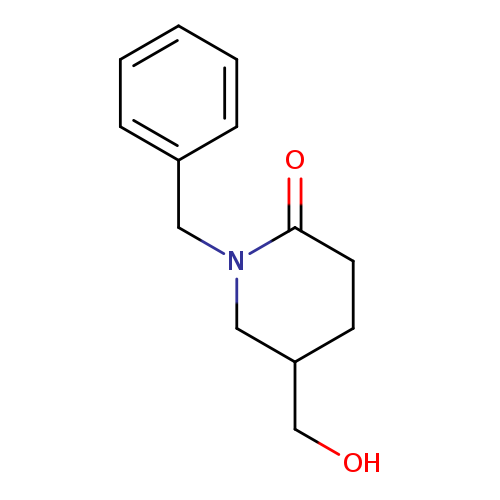 OCC1CCC(=O)N(C1)Cc1ccccc1