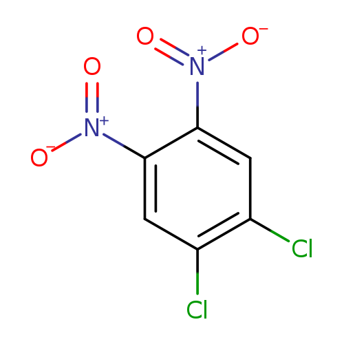 Clc1cc(N(=O)=O)c(cc1Cl)N(=O)=O