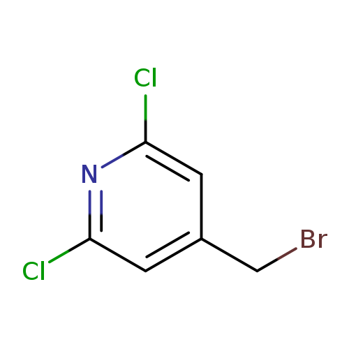 BrCc1cc(Cl)nc(c1)Cl
