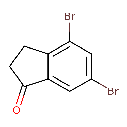 Brc1cc(Br)c2c(c1)C(=O)CC2