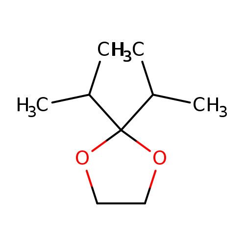 CC(C1(OCCO1)C(C)C)C